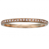 Stack Ring Pavé
