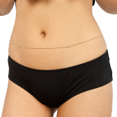 Belly Chain Ball Disc Solitaire