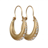 Moon Hoops Pavé