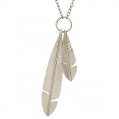 Native Feather Necklace | manon jewelry