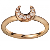 Moon Ring Big Pavé