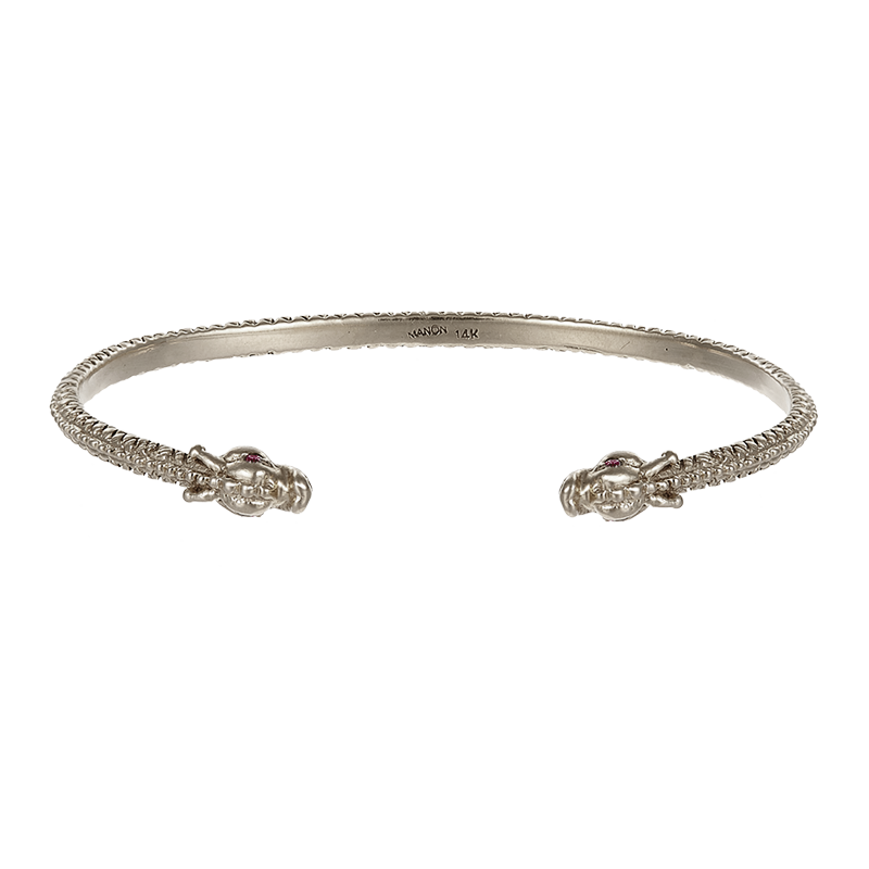 Dragon Cuff-26-w90-ruby