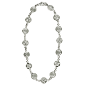 Star + Moon Disc Bracelet