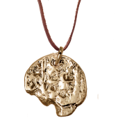 Coin Pendant 4 on Leather