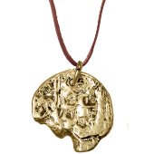 Coin Pendant 4 on Leather