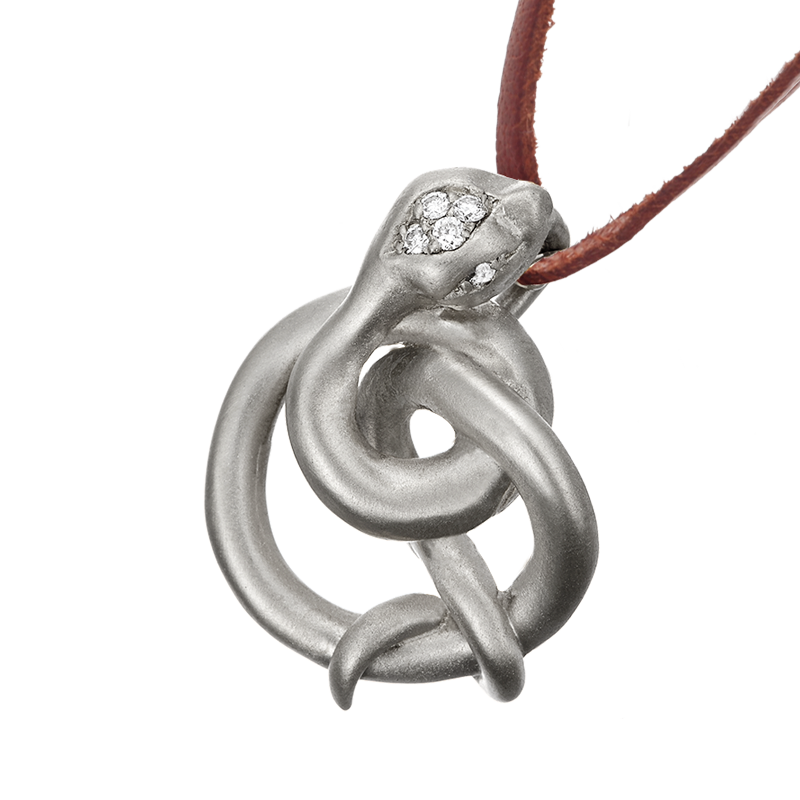 P-SnakeCoilPendBig-leather-ss-90