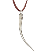 Warrior Pendant Medium on Leather