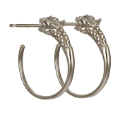 Dragon Hoop Studs