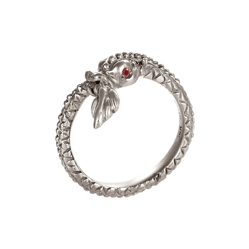 Dragon Ring-44-ss90-ruby