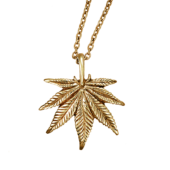 Ganja Leaf Pendant